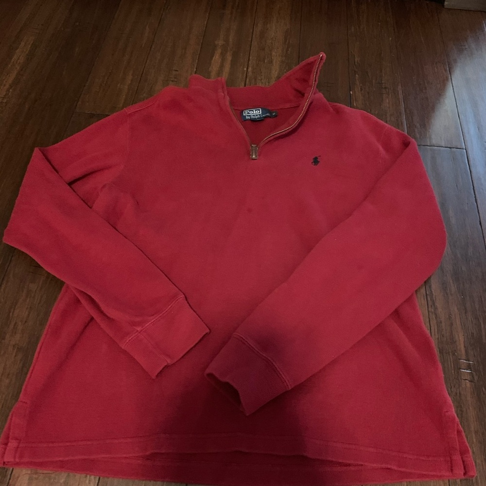 Men’s Burgundy Pull Over